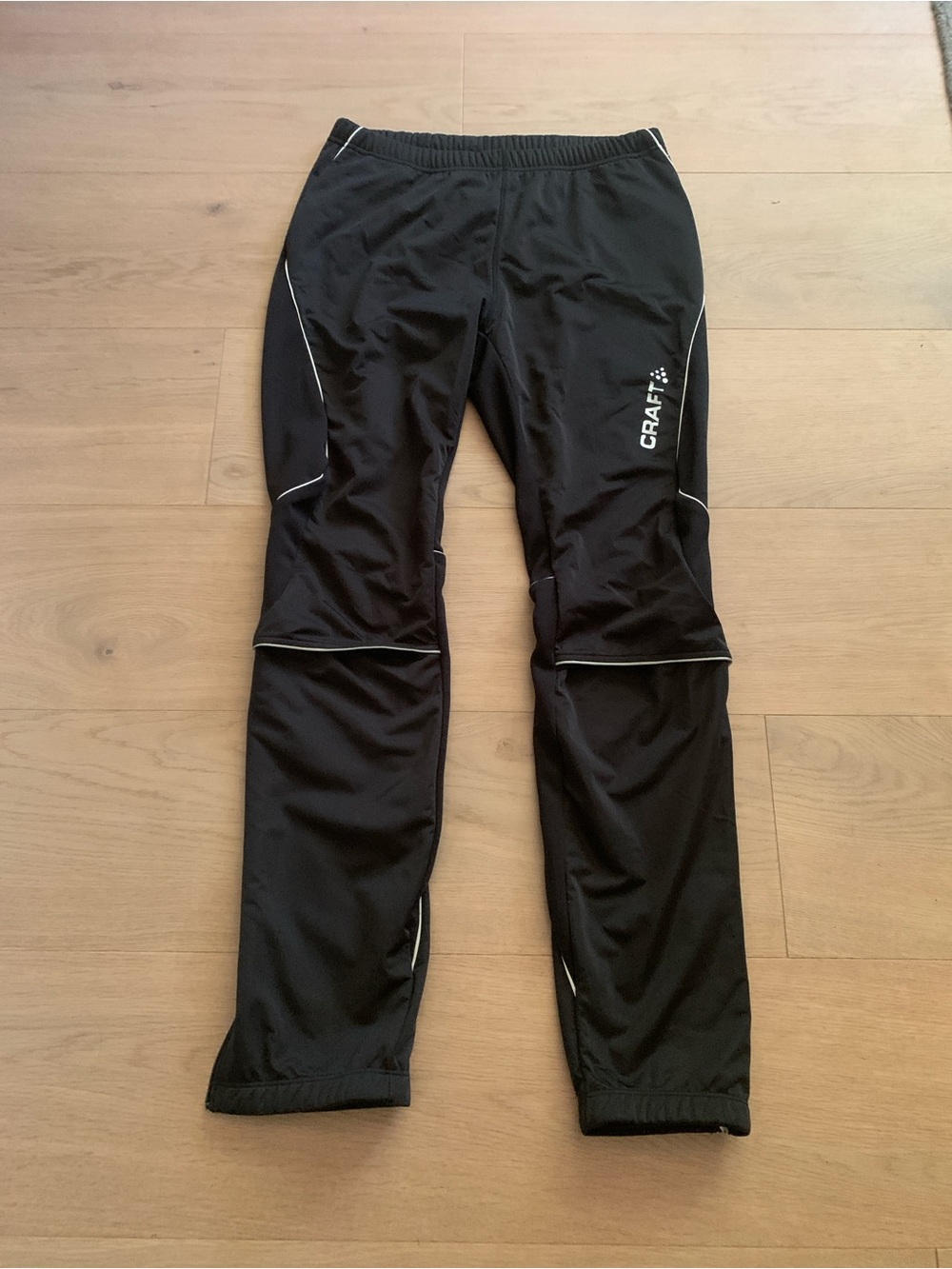 NWOT Craft Cannondale Mens M Cycling Tights XC Nordic Ski Fleece Lined Windproof